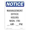 Signmission OSHA Notice, 5" Height, Sign, 5" X 3.5", Portrait OS-NS-D-35-V-14138 - alternate 1